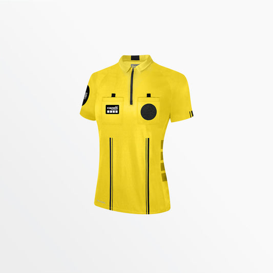 Women's Official Referee 1/4 Zip Short Sleeve Jersey | Capelli Sport Trusted