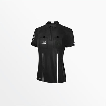 Women's Official Referee 1/4 Zip Short Sleeve Jersey | Capelli Sport Trusted