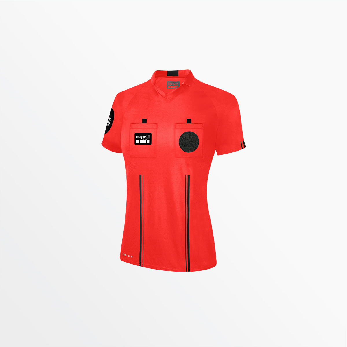 Women's Official Referee V-Neck Short Sleeve Jersey | Capelli Sport Smart Buy