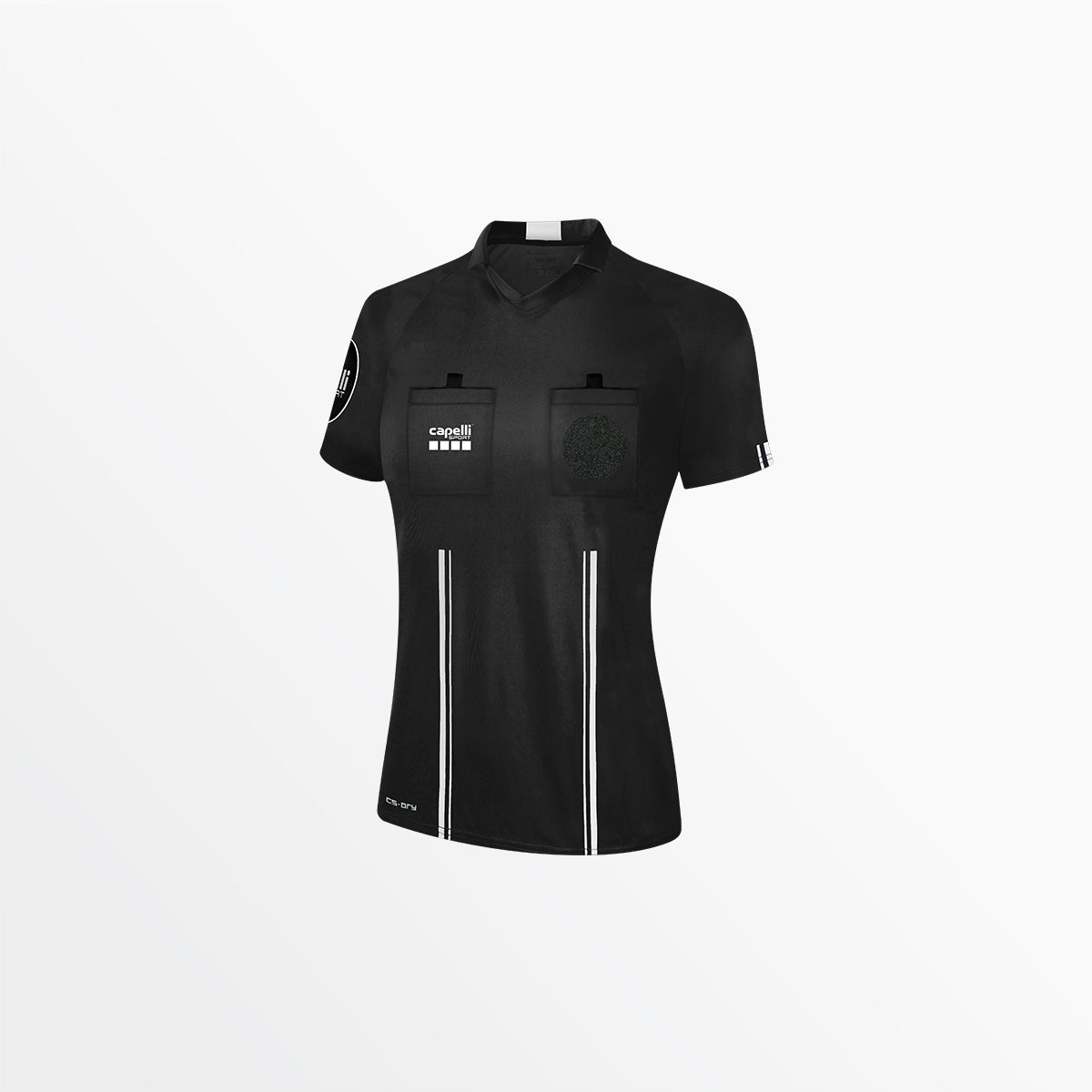 Women's Official Referee V-Neck Short Sleeve Jersey | Capelli Sport Smart Buy