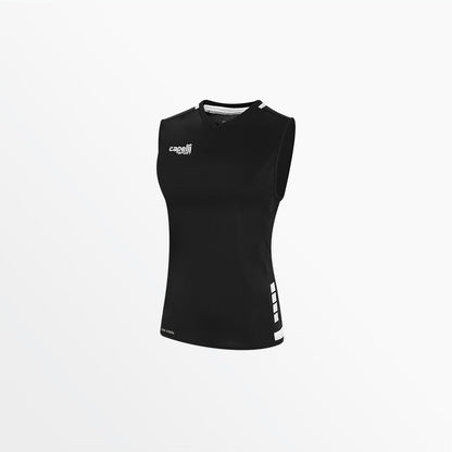 Women's Uptown V-Neck Sleeveless Training Top | Capelli Sport Hot Sale