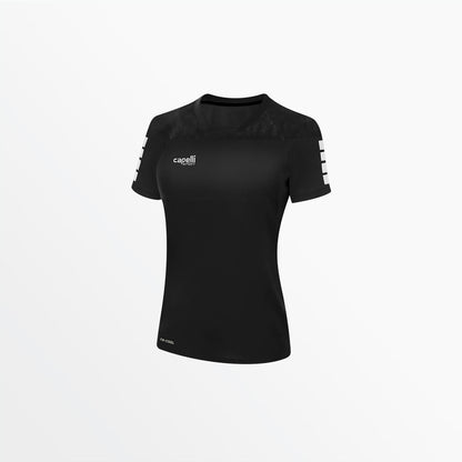 Women's Tribeca Short Sleeve Training Top | Capelli Sport Premium