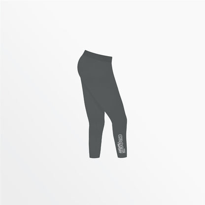 Women's Mid Rise Logo 3/4 Cotton Leggings | Capelli Sport Discount