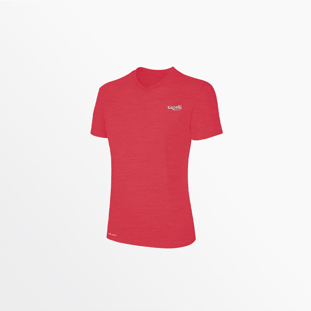 Women's Basics V-Neck Poly Tee | Capelli Sport Signature