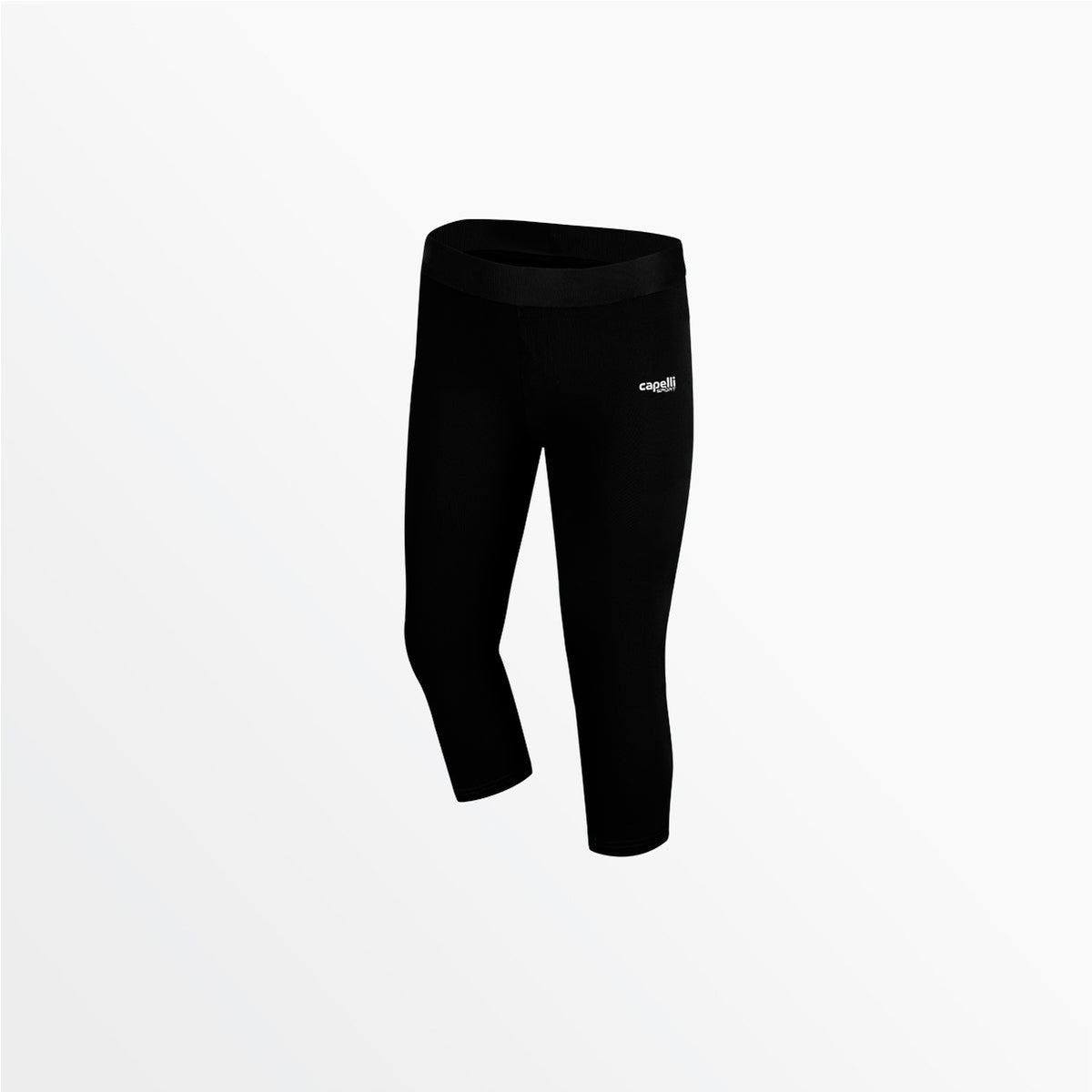 Women's Mid Rise 3/4 Cotton Leggings | Capelli Sport Exclusive