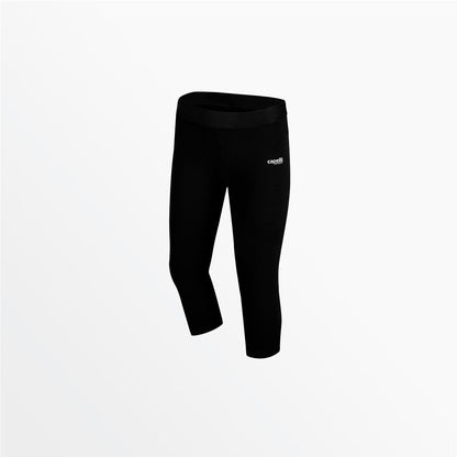Women's Mid Rise 3/4 Cotton Leggings | Capelli Sport Exclusive
