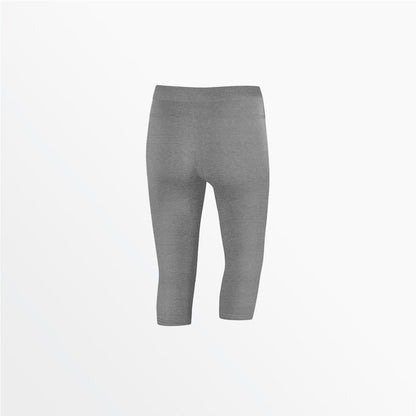 Women's Mid Rise 3/4 Cotton Leggings | Capelli Sport Exclusive