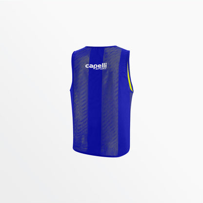Youth Reversible Tonal Stripe Practice Pinnie | Capelli Sport Customer Favorite