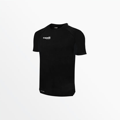 Youth's Basics II Block Short Sleeve Training Top | Capelli Sport Signature