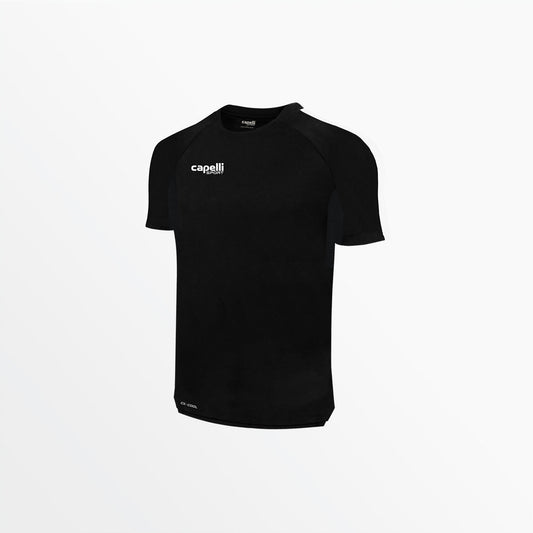 Youth's Basics II Block Short Sleeve Training Top | Capelli Sport Signature