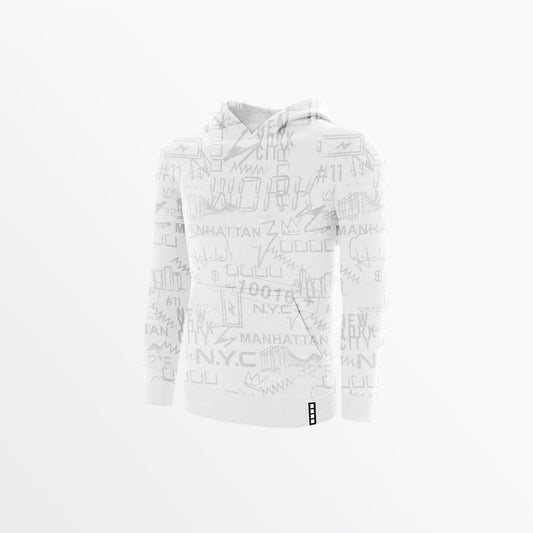 Youth Fleece Graphic Print Pullover Hoodie | Capelli Sport Trending