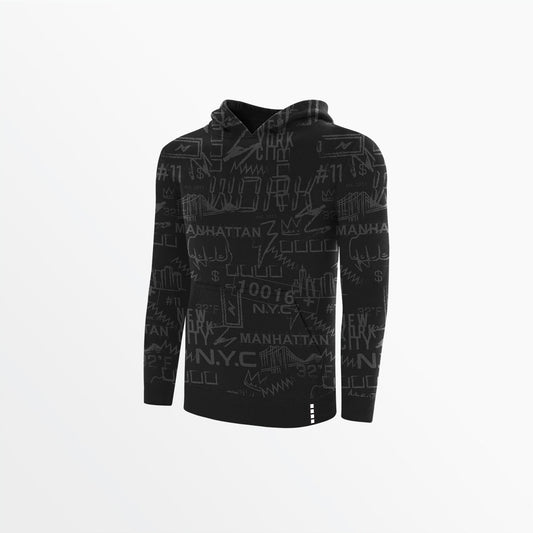 Youth Fleece Graphic Print Pullover Hoodie | Capelli Sport Great Value