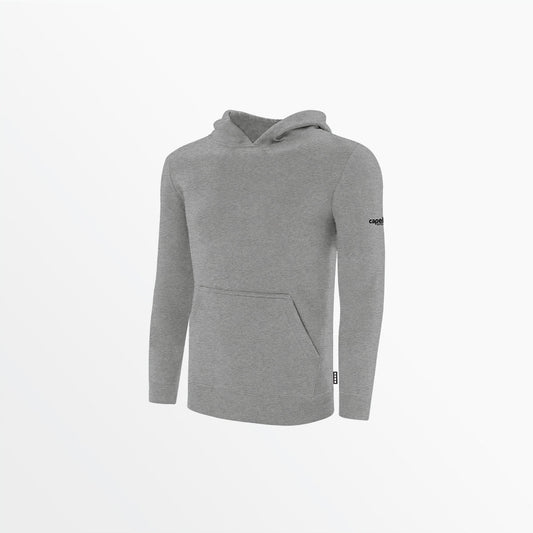Youth Basics Fleece Pullover Hoodie With Sleeve Logo | Capelli Sport Recommended