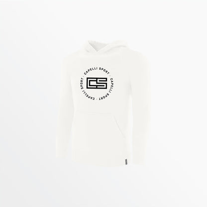 Youth Circle Monogram Pullover Hoodie | Capelli Sport Recommended