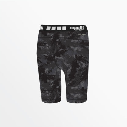 Girl's 3/4 Camo Strokes Biker Shorts | Capelli Sport Exclusive