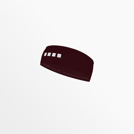 Regular Width Headband With Grip and 4 Cube Logo | Capelli Sport Classic