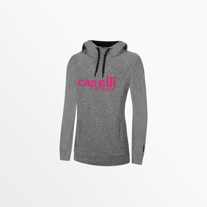 Women's Logo Heather Pullover Hoodie | Capelli Sport Trusted