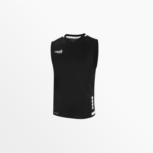 Youth Uptown V-Neck Sleeveless Training Top | Capelli Sport Essential