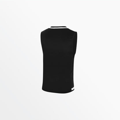 Youth Uptown V-Neck Sleeveless Training Top | Capelli Sport Essential