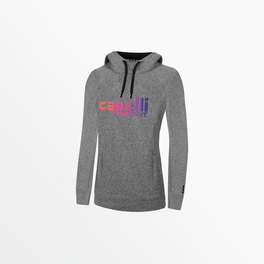 Girl's Logo Heather Pullover Hoodie | Capelli Sport Recommended