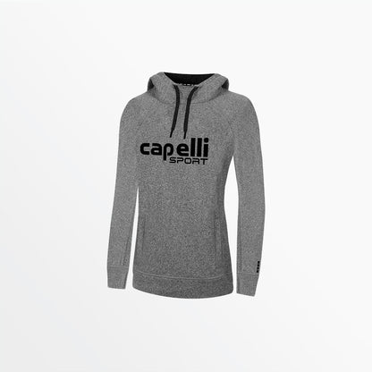 Girl's Logo Heather Pullover Hoodie | Capelli Sport Popular