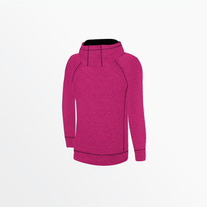 Girl's Essential Heather Zip Up Hoodie | Capelli Sport Trusted