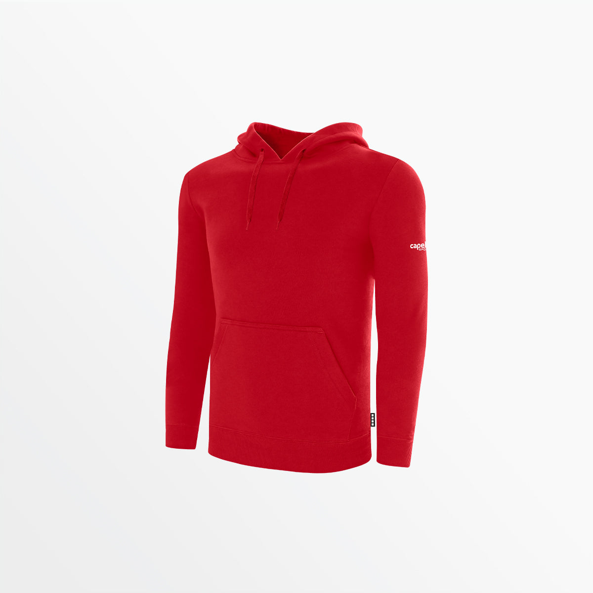 Men's Basic Fleece Pullover Hoodie With Sleeve Logo | Capelli Sport Special Offer