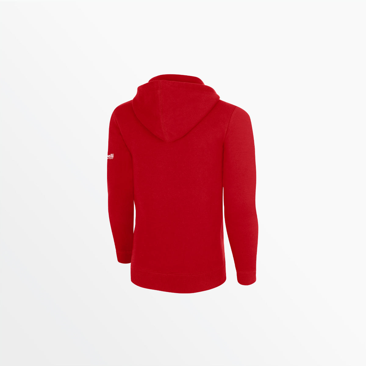 Men's Basic Fleece Pullover Hoodie With Sleeve Logo | Capelli Sport Special Offer
