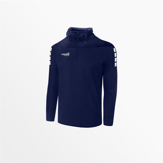 Men's Tribeca 1/4 Zip Therma Fleece Hoodie | Capelli Sport Premium