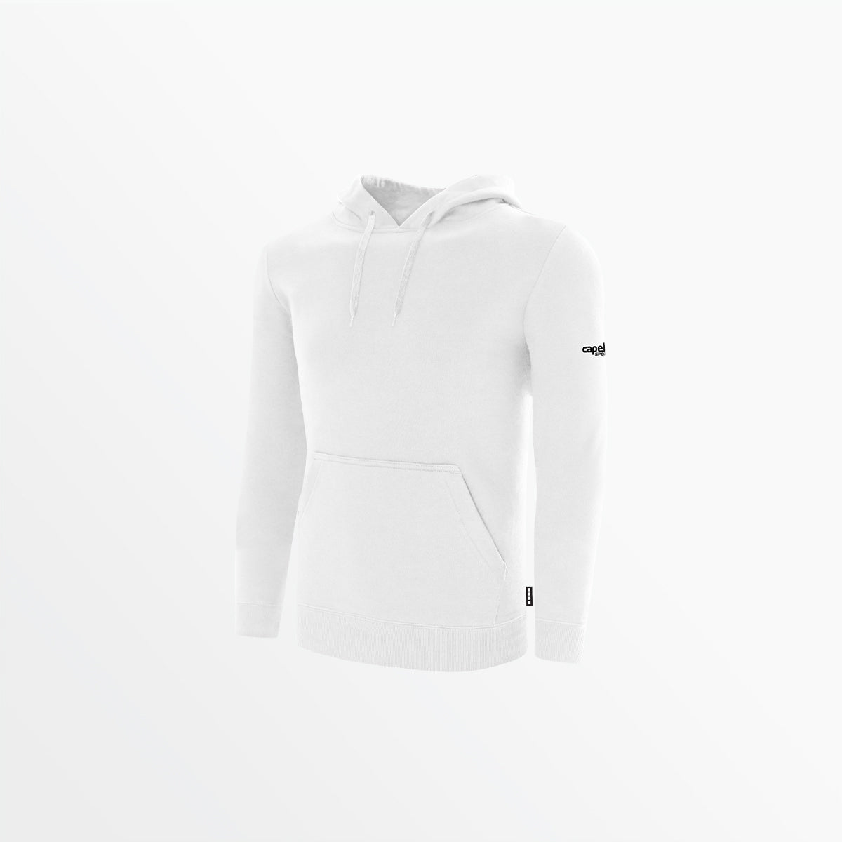 Men's Basic Fleece Pullover Hoodie With Sleeve Logo | Capelli Sport Hot Sale