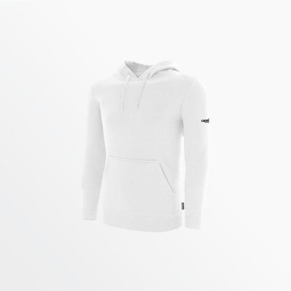 Men's Basic Fleece Pullover Hoodie With Sleeve Logo | Capelli Sport Hot Sale