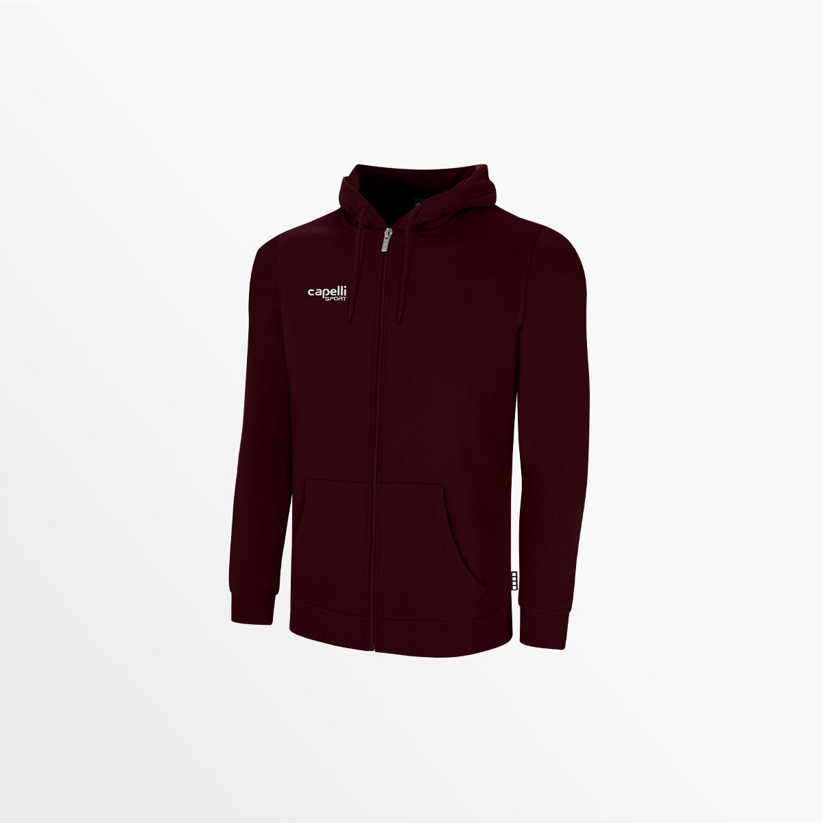 Men Basics Fleece Zip Up Hoodie | Capelli Sport New