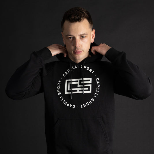 Men's Circle Monogram Pullover Hoodie | Capelli Sport Latest