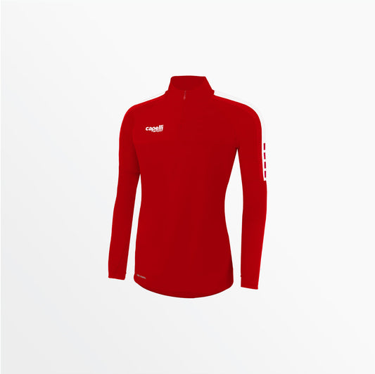 Women's Madison 1/4 Zip Technical Training Top | Capelli Sport New