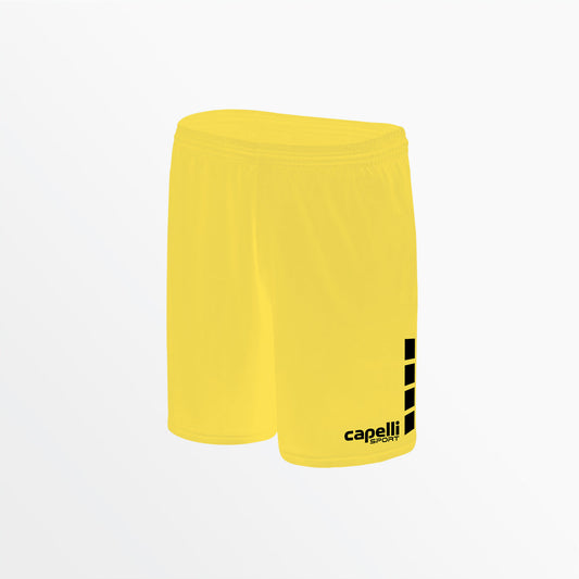 Women's Team Match Shorts With 5" Inseam and 4-Cubes | Capelli Sport Featured