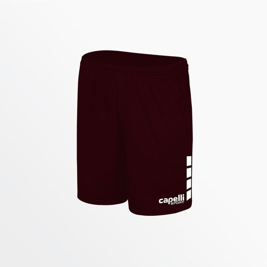 Women's Team Match Shorts With 5" Inseam and 4-Cubes | Capelli Sport Best Seller