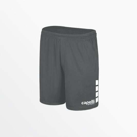 Women's Team Match Shorts With 5" Inseam and 4-Cubes | Capelli Sport Trusted