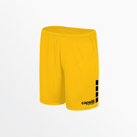 Women's Team Match Shorts With 5" Inseam and 4-Cubes | Capelli Sport Best Seller