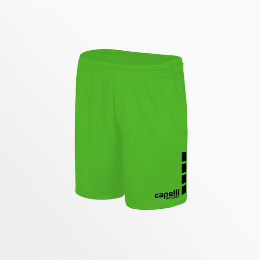 Women's Team Match Shorts With 5" Inseam and 4-Cubes | Capelli Sport Exclusive
