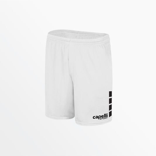 Women's Team Match Shorts With 5" Inseam and 4-Cubes | Capelli Sport Latest