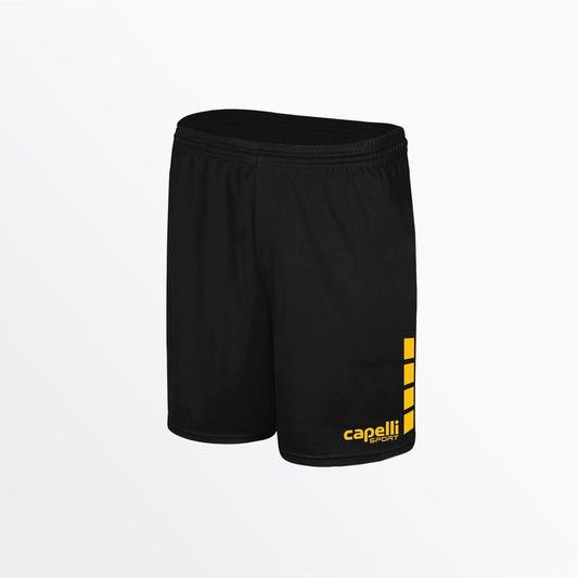 Women's Team Match Shorts With 5" Inseam and 4-Cubes | Capelli Sport Value