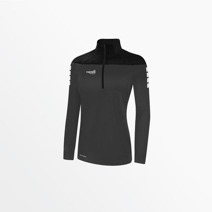 Women's Tribeca 1/4 Zip Training Jacket | Capelli Sport Featured