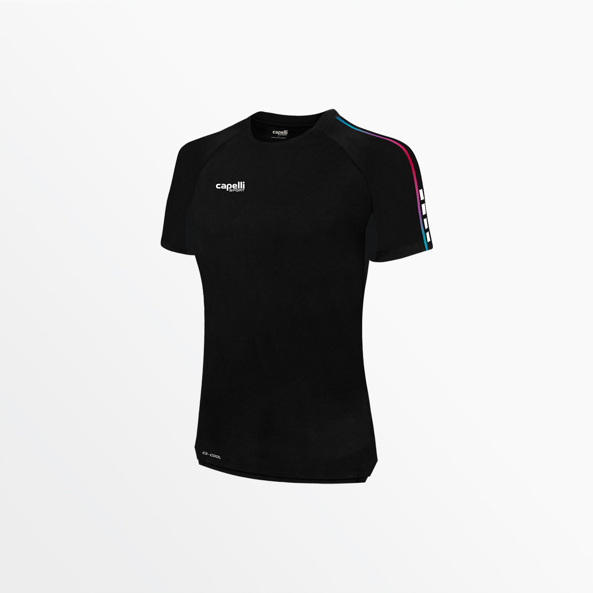 Women's Basics II Ombre Short Sleeve Training Top | Capelli Sport Classic