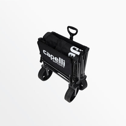 Deluxe Logo Sports Wagon With Tailgate and Cooler | Capelli Sport Classic