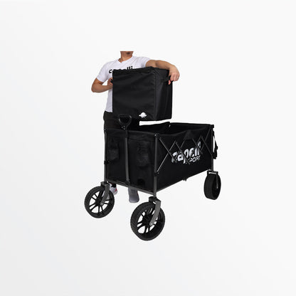 Deluxe Logo Sports Wagon With Tailgate and Cooler | Capelli Sport Classic