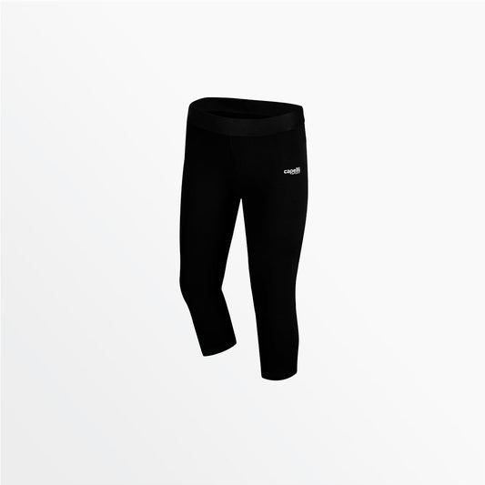 Girl's Mid Rise 3/4 Cotton Leggings | Capelli Sport Best Price