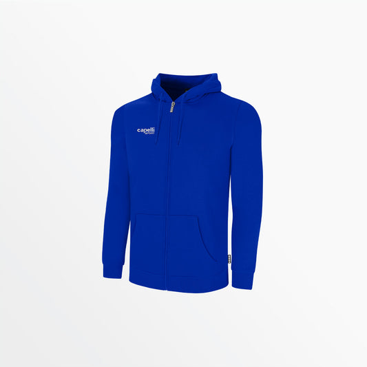 Men Basics Fleece Zip Up Hoodie | Capelli Sport Trending