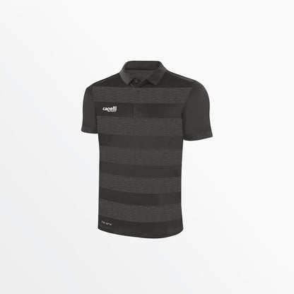 Men's Classic Stripe Poly Polo | Capelli Sport Latest
