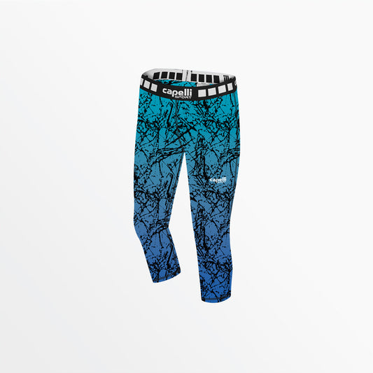 Women's 3/4 Distressed Ombre Performance Tights | Capelli Sport Deals