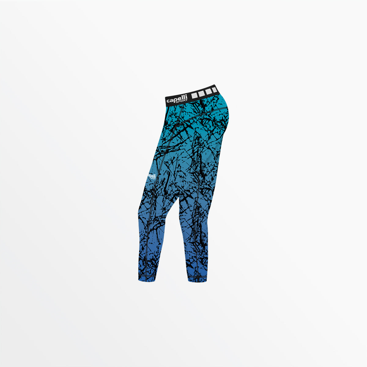 Women's 3/4 Distressed Ombre Performance Tights | Capelli Sport Deals